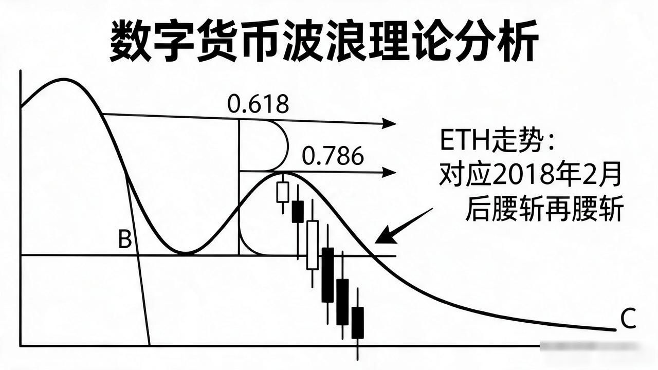 币圈技术分析波浪理论_五浪结构BTCETH周线_数字货币波浪理论讲解